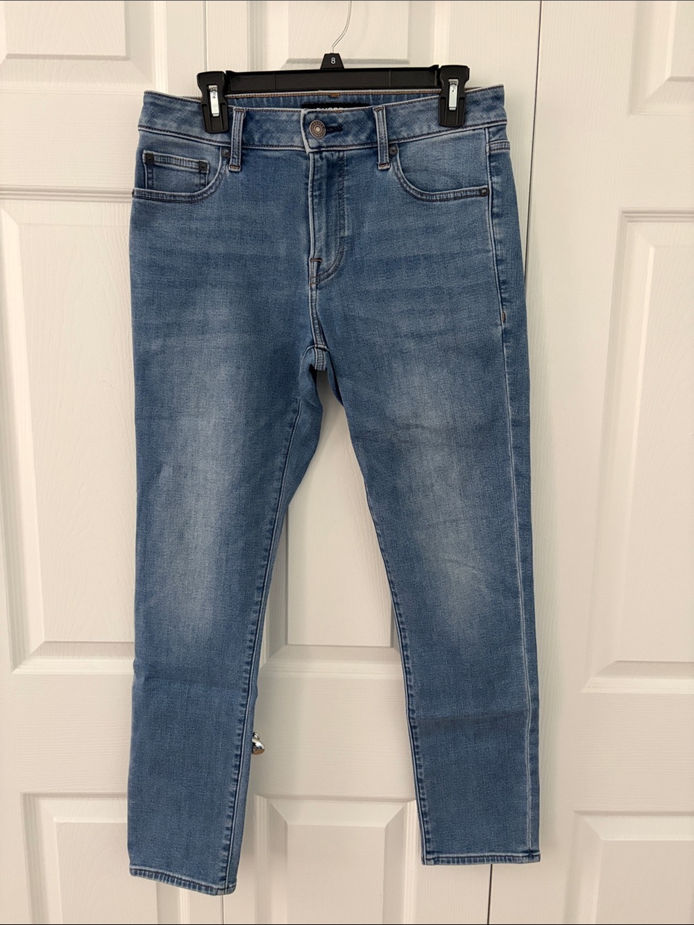 Express Men's Slim Medium Blue Denim Jeans
